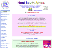 Tablet Screenshot of healsa.co.za